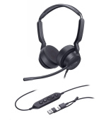 Yealink UH42 Dual UC USB-C/A, náhlavní souprava na obě uši