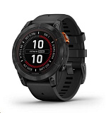 Garmin fenix® 7 Pro – Solar Edition, Gray / Black Band, EU