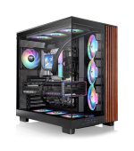 THERMALTAKE Case View 380 XL WS ARGB, Průhledná bočnice, černá
