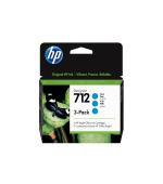 HP 712 3-Pack 29-ml Cyan DesignJet Ink Cartridge