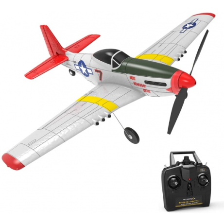 RC letadlo Mustang P51 RC Gilder, 6-osý gyroskop, RTF