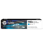 HP 982X High Yield Cyan Original PageWide Cartridge (16,000 pages)