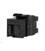 Solarix Rychlozařezávací keystone CAT6 UTP RJ45 černý pro kleště SXKJ-NA-BU SXKJ-6-UTP-BK-NA