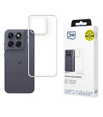 3mk ochranný kryt Clear Case pro Motorola Moto G67