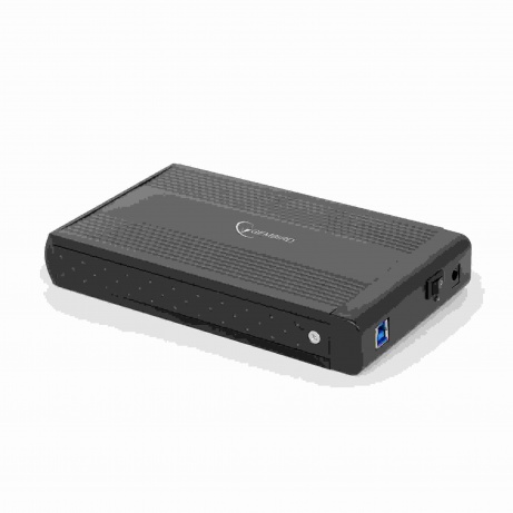 GEMBIRD externí box pro 3.5" zařízení, USB 3.0, SATA, černý