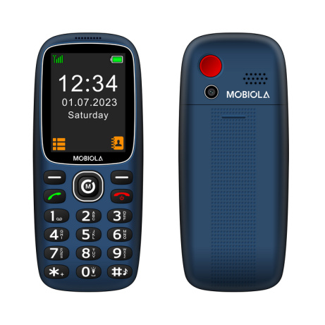 Mobiola MB3120 modrý + stolní nabíječka - MB3120BL