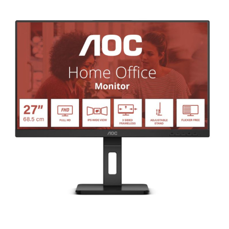 AOC/27E3QAF/27"/IPS/FHD/75Hz/4ms/Black/3R