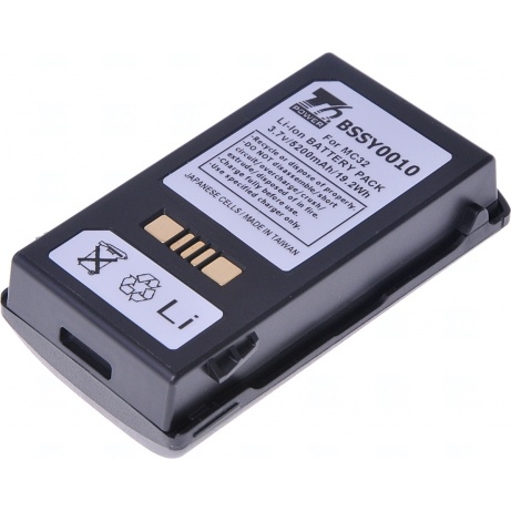 Baterie T6 Power Motorola Zebra MC3200, MC32N0-G, MC32N0-R, MC32N0-S, 5200mAh, 19,2Wh, Li-ion