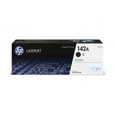 HP 142A Black LaserJet Toner, W1420A