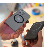 Mophie Snap adaptér (2x magnetický kruh) - černý