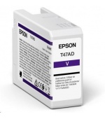 EPSON ink Singlepack Violet T47AD UltraChrome Pro 10 ink 50ml