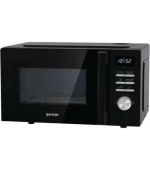 Gorenje mikrovlnná trouba, gril, 11 Přednastavených programů, černá