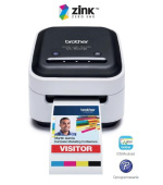 BAZAR - BROTHER tiskárna štítků FOTO - VC500W - WIFI, USB, COLOR bez potřeby inkoustu - Integrovaný odstřih - Poškozený