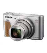 Canon PowerShot SX740 HS Lite, 20.3Mpix, 40x zoom, WiFi, 4K video - stříbrný