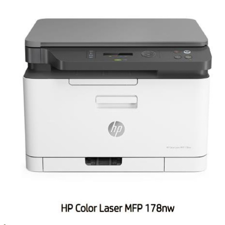 HP Color Laser 178NW (A4,18/4 ppm, USB 2.0, Ethernet, Wi-Fi, Print/Scan/Copy) - Rozbaleno, nepoužito