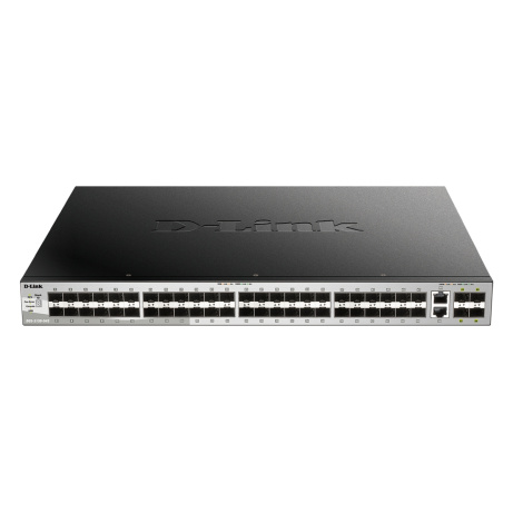 D-Link DGS-3130-54S L3 Stackable Managed switch, 48x SFP, 2x 10G RJ-45, 4x 10G SFP+