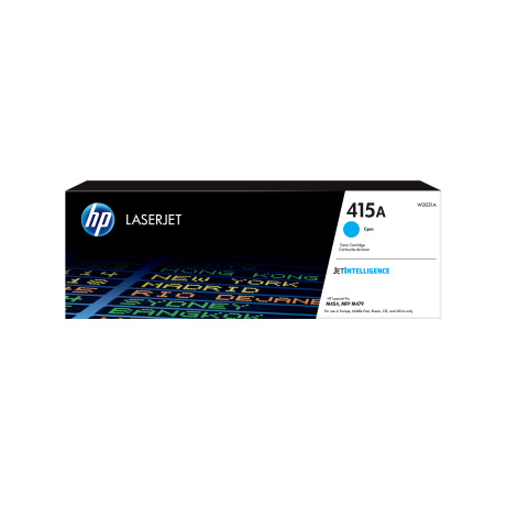 HP 415A Cyan LaserJet Toner Cartridge (2,100 pages)