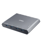 ATEN 2-Port 4K DisplayPort USB-C KVM Dock switch