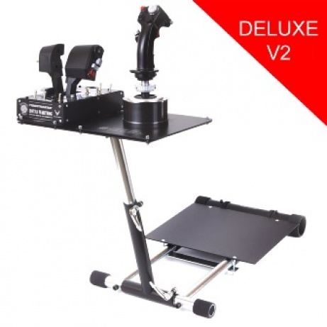 Wheel Stand Pro DELUXE V2, stojan na joystick pro Thrustmaster HOTAS WARTHOG, Saitek X55/Saitek X52