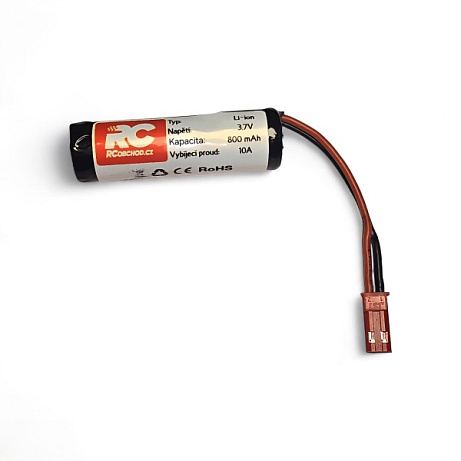 Akumulátor Li-ion 3.7V 800 mAh JST konektor