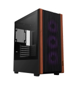 1stCOOL skříň G6 Noble, Mid Tower, ATX, AU, Průhledná Bočnice, Černá