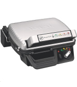 Tefal Supergrill Standard GC450B32 elektrický gril, 2000 W, kontaktní, digitální časovač, odnímatelný tác na šťávu