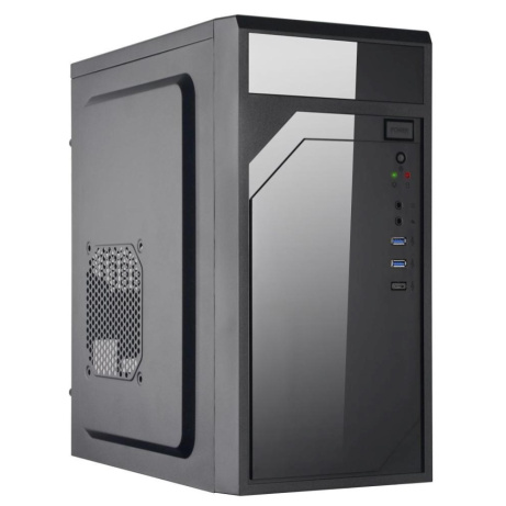 EUROCASE skříň ML M6-590B, mATX, 2x USB-A, černá