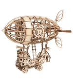 RoboTime dřevěné 3D puzzle Pohádková vzducholoď