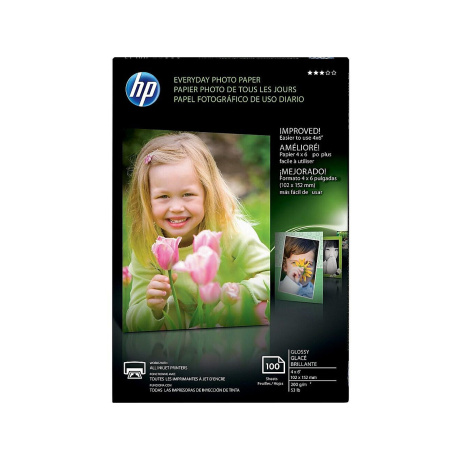 HP Photo Paper, A4, pololesk, 170g, 100 ks