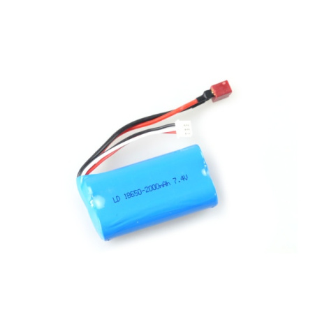 Amewi Aku Li-Ion 7,4V / 2000 mAh, 2 články, T-plug + servisní kabel pro modely Aut