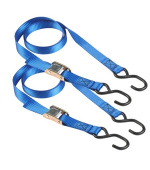 Master Lock Balení 2 ks (blistr) upínacích popruhů s pružinovou svorkou - 200cm -