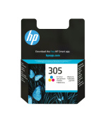 HP 305 Tri-color Original Ink Cartridge (100 pages)