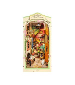 RoboTime 3D skládačka Zarážka na knihy Květinový koutek