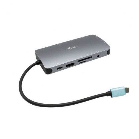 i-tec USB-C Metal Nano Dock HDMI/VGA with LAN, Power Delivery 100 W