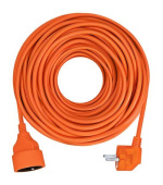 Solight prodlužovací přívod - spojka, 1 zásuvka, 10m, 3 x 1mm2, oranžová