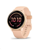 Garmin vívoactive® 6 Metallic Pink Dawn / řemínek Pink Dawn