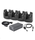 Zebra charging station, 4 slots