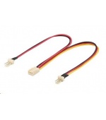 PREMIUMCORD Rozdvojka pro napájení ventilátorů 3pin TX 22cm