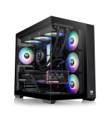 THERMAL TAKE Case View 380 TG ARGB, ATX, Průhledná bočnice, 4x 120mm ARGB Fan, černá