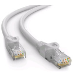 Kabel C-TECH patchcord Cat6, UTP, šedý, 25m