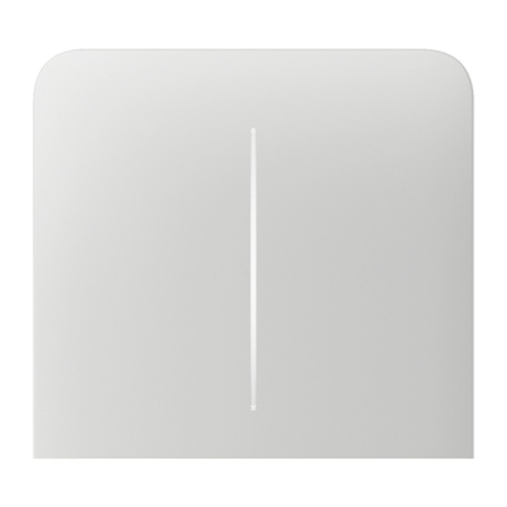 Ajax  SideButton (2-gang) vertical - Boční dvou tlačítko, vertikální instalace, bílá