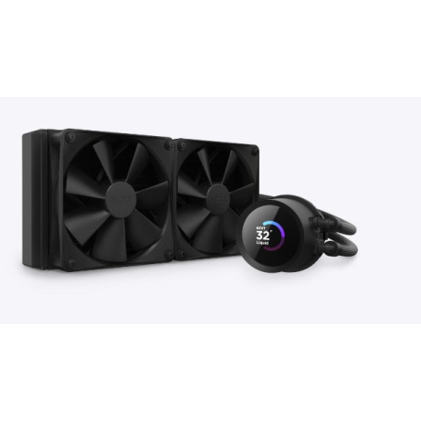 NZXT vodní chladič Kraken 240 / 2x120mm fan / 4-pin PWM / LCD disp. / 6 let