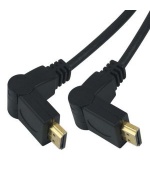 PremiumCord Kabel HDMI A - HDMI A M/M 5m, rotační