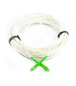 SC/APC - SC/APC simplex 9/125 SM 15m arm.bílý 3mm B3 LSZH