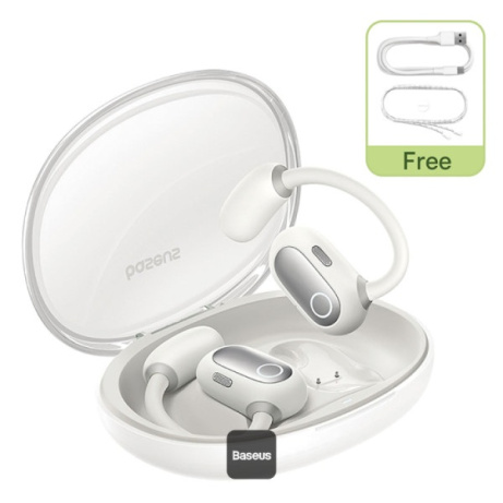 Baseus Eli Sport 1 Open-Ear TWS/BT/Stellar White