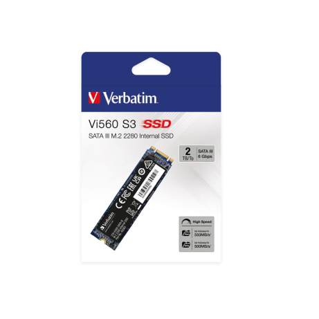 Verbatim SSD 2TB M.2 2280 SATA III Vi560 S3