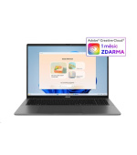 ASUS NTB Vivobook S16 (S3607CA-RP001W), Ultra 5 225H, 16" 1920 x 1200, 16GB, 512GB SSD, Intel, W11 Home, Gray