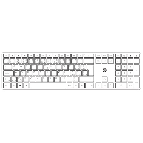 HP USB Slim SmartCard CCID Keyboard CZ