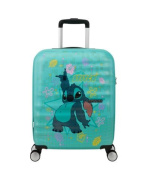 American Tourister WAVEBREAKER DISNEY SPIN.55/20 TSA DISNEY FL STITCH FLOWER