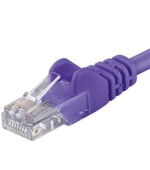 PremiumCord Patch kabel UTP RJ45-RJ45 CAT6 2m fialová